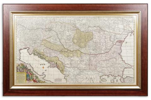 Wit, Frederic de: Regni Hungariae et Regionum --  Amsterdam, [1710]. ex Officina P. Mortier. 