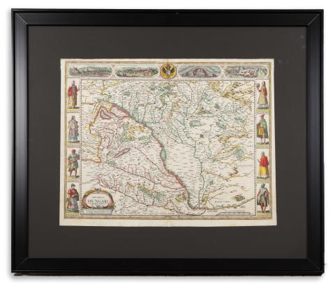 Speed, John: The Mape of Hungari   London, 1626 