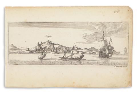 Peeters, Jan: Szafi látképe  Antwerpen, 1686. Peeters. 