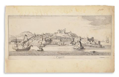 Peeters, Jan: Tanger látképe  Antwerpen, 1686. Peeters. 
