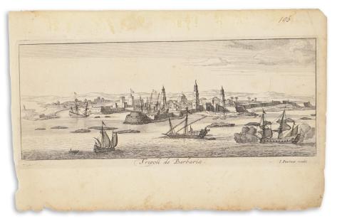Peeters, Jan: Tripoli látképe  Antwerpen, 1686. Peeters. 