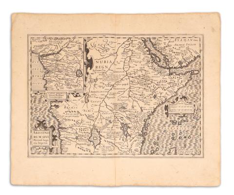 Hondius, Jodocus: Abissinorum Sive Pretiosi Ioannis Imperiu.  1619 Amsterdam 