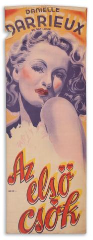 Az első csók. Danielle Darrieux világfilmje  [Budapest, 1941]  