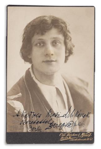 Beregi Oszkár színész, rendező portréja 1909 Berlin 