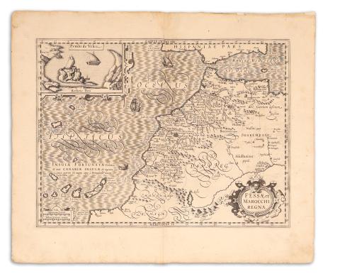 Mercator, Gerard: Fessae et Marocchi Regna  1619, Amsterdam 