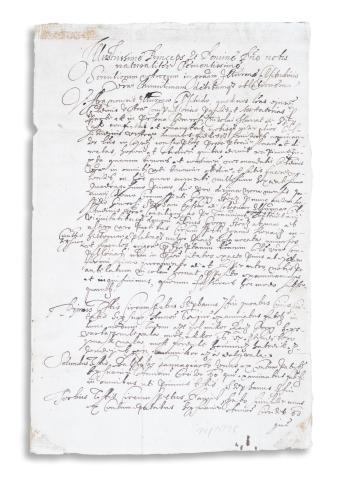 Kancelláriai írnokok levele I. Rákóczi Györgyhöz 1641 Segesvár 