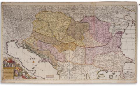 Wit, Frederic de: Regni Hungariae et Regionum --  Amsterdam, 1688. ex Officina Frederic de Wit. 