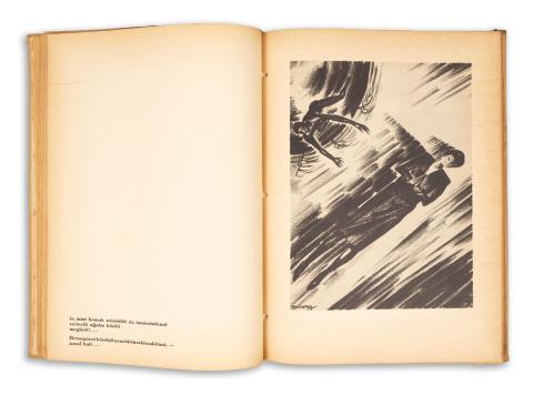 Ruzicskay György: Száznyolc eredeti algrafia. II. kiadás.  1945 Nagyvárad, Grafika 