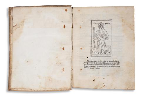 Nagy Szent Gergely pápa munkái [három ősnyomtatvány egybekötve]  Velence 1492 - 1493 