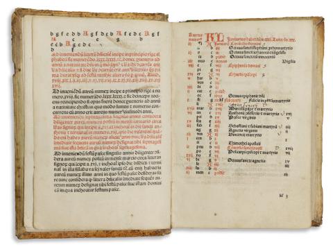 Breviarium Ratisponense [Regensburgi breviárium]  Augsburg, 1487-88. Erhard Ratdolt. 