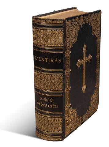 Az Ó és Új szövetségi Szentirás a Vulgata szerint, figyelemmel az eredeti szövegre. Káldi György fordítása nyomán, jegyzetekkel átdolgozva.   Eger, 1892, Érseki Lyceum 