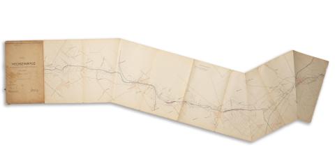 A Sió szabályozására és hajózhatóvá tételére vonatkozó tanulmányok gyűjteménye. (Konvolut)  1868–1938 