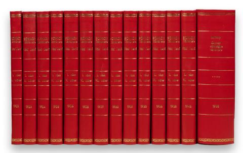 Házi Jenő, Dr : Sopron szabad királyi város története. I-XIII köt. Komplett. [I. rész 1-7. köt., II. rész 1-6. köt.] 1921 Sopron, Székely és Társa 