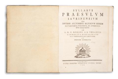 Romanus a S. Venantio : Syllabus praesulum Jaurinensium ex diversis auctoribus secundum seriem documentorum publicorum, et authenticorum conquisitus.  [Győr], 1794,  Jaurini, Josephi Streibig 