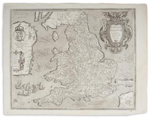 Le Clerc, Jean: Anglia, Regnum si quod aliud in toto Oceano ditissimum et florentissimum  Paris, 1605. 