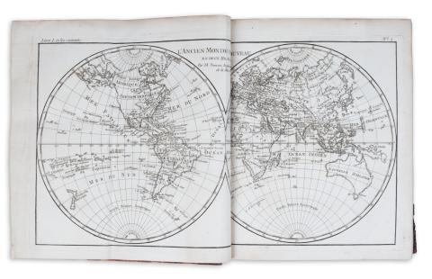 Raynal, Guillaume Thomas Francois: Atlas de toutes les parties connues du globe terrestre.   Genéve, 1780 ca. Pellet 