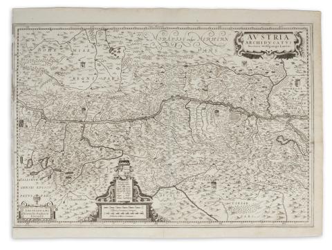 Dankerts, Cornelis id.: Austria Archiducatus Auctore Wolfgango Lazio  Amsterdam, 1631. 