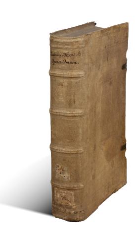 Blosius (de Blois), F. L.  : Opera, quae ut varia eruditione et eximia pietate eaque singulari sunt referta.  Köln, 1589. Cholinus Erben. 