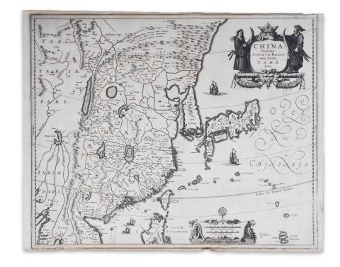 Jansson, Jan: China Veteribus Sinarum Regio nunc Incolis Tame dicta  Amszterdam, 1636. 