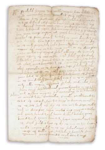 Magyarfrátai nemesek magyar nyelvű levele 1594 Magyarfráta 