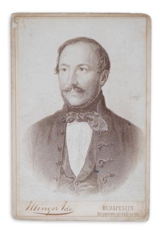 Ellinger Ede: Vörösmarty Mihály [fotográfia Barabás Miklós rajza után]   