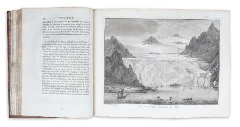 Phipps, Constantine John : Voyage au Pole Boréal, fait en 1773. Traduit de l'anglois.  Paris, 1775, Saillant&Nyon - Pissot 