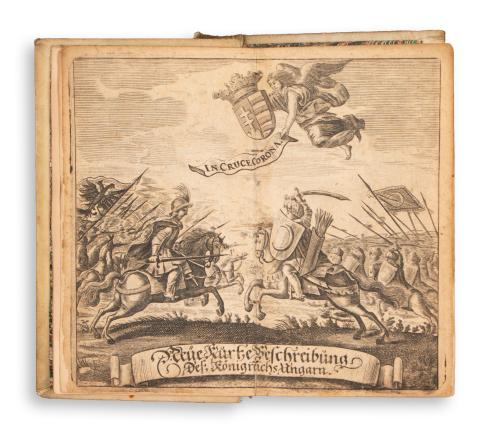 [Erasmus, Francisci]: Neue und kurtze Beschreibung des Königreichs Ungarn, Dessen fürnehmsten Städten und Vestungen : Wobey vieler Belägerungen und dergleichen Denckwürdigkeiten...  Nürnberg, 1664, Johann Hofmann 