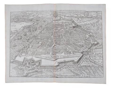 Belleforest, François de: Le Pourtraict de la tres noble ville d'Anvers, ainsi qu'elle se comporte a present  Paris, 1575. 