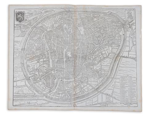 Belleforest, François de: Le Grand Plant et Vray Portrait de la Ville de Brusselles  Paris, 1575. 