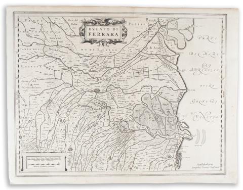 Jansson, Jan: Ducato Di Ferrara  ca. 1636-40, Amsterdam 