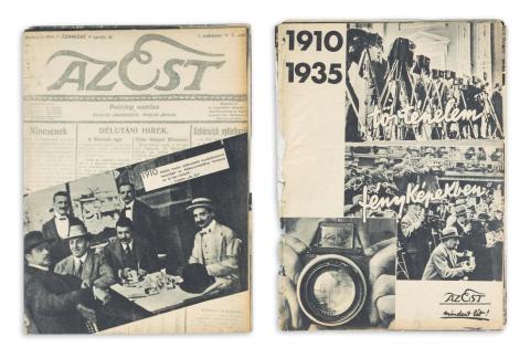 Az Est mindent lát! - Történelem fényképekben 1910-1935.  [Budapest], 1935. Athenaeum nyomda 