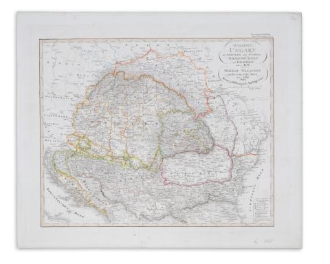 Galizien, Ungarn mit Sclavonien und Croatien, Siebenbürgen und Dalmatien...Moldau, Walachey...  Gotha, 1835, Justus Perthes 