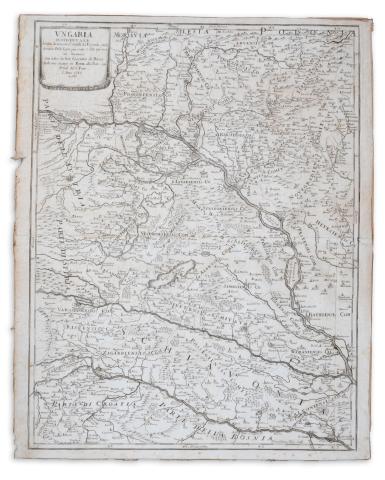 Rossi, Giacomo Giovanni: Ungaria Occidentale....   Roma, 1685, Gio. Giacomo de Rossi 
