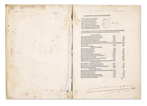 Eusebius Caesariensis: De evangelica praeparatione  Taruisii [Tarvisio], 1480 pridie Idus Ianuarias [január 12]. Michael Manzolinus 