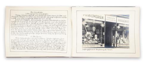 Die kaufmannische Werbung [Kereskedelmi reklámalbum]  cc. 1931 