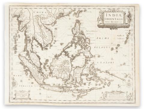 Jansson, Jan: Indiae Orientalis Nova Descriptio  Amszterdam, 1630. 