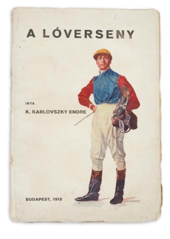 Karlovszky Endre, k[arlovai és kralováni]: A lóverseny. A galoppsport kézikönyve.  Budapest, 1912,  Schenk Ferenc [Márkus ny.] 