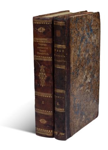 Nagy, [Lajos] Ludovicus : Notitiae politico-geographico-statisticae inclyti Regni Hungariae, partiiumque eidem adnexarum. Tomus I-II.   Budae, 1828-1829. Typis Annae Landerer 