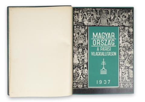 Magyarország az 1937. évi Párisi világkiállításon. Közrebocsátja a párisi nemzetközi kiállítás magyar kormánybiztosa  Budapest, [1937.] Pallas Irodalmi és Nyomdai R.-T. 