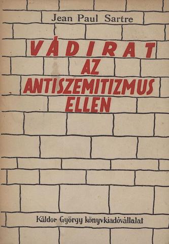 Sartre, Jean Paul  Bp. 1947, Káldor György [Kalász kk.] Káldor György