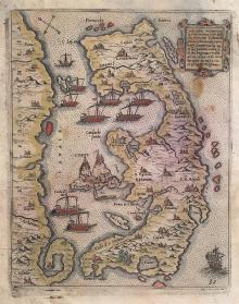 Corfu insula antiquamente detta Malena...  Velence