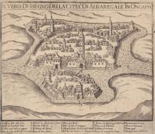 [Spontone, Ciro] Sponcir, Ottone: Historia delle attioni de' re dell' Ungaria. Brevemente descritte dal Cavalier ---. Incominiciassi dall' anno trecento settanta otto dopo Christo nato, seguendo infino al mille seicento, &amp; uno compiuto. Vi si legge gran numero di considerationi Politiche, &amp; Militari sopra le attioni de' detti Re: &amp; di loro si veggono gli Arbori delle discendenze ancora. 1685 Venetia Leonardo Pittoni