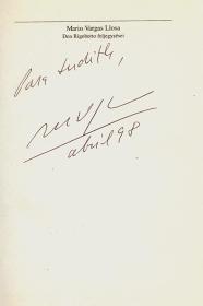 Vargas Llosa, Mario: Don Rigoberto feljegyzései 1998 Bp. Európa