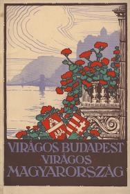 Räde Károly -- Rerrich Béla: Virágos Budapest, virágos Magyarország. Útmutatás ablakaink és erkélyeink virágdíszítésére, virágaink ápolására. 1929 (Bp.) (Székesfővárosi Háziny.)