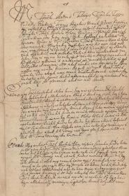 Szendrői Török Ferenc utódainak magyar nyelvű egyezséglevele.