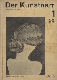 Der Kunstnarr. 1. April 1929. 1929 (Dessau) (Bauhausdruckerei.)