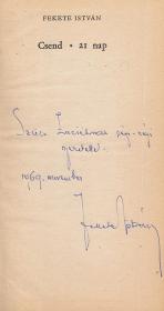 Fekete István: Csend -- 21 nap 1969 Bp. Móra