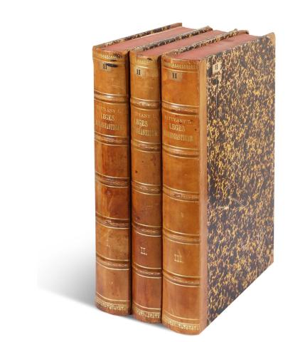 Batthyány, (Ignác gróf) Ignatius comitus de: Leges ecclesiasticae Regni Hungariae, et provinciarum adiacentium... Tomi I-III. 1785 Alba-Carolinae – Claudiopoli Typis Episcopalibus