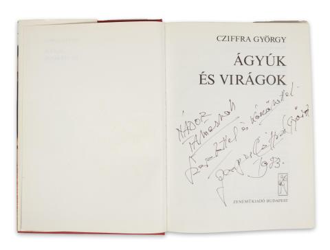 Cziffra György : Ágyúk és virágok  Budapest, 1983. Zeneműkiadó [Kossuth ny.] 