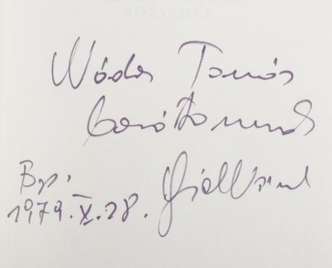 Gion Nándor: Latroknak is játszott. Virágos katona / Rózsaméz  Újvidék, 1976. Forum  